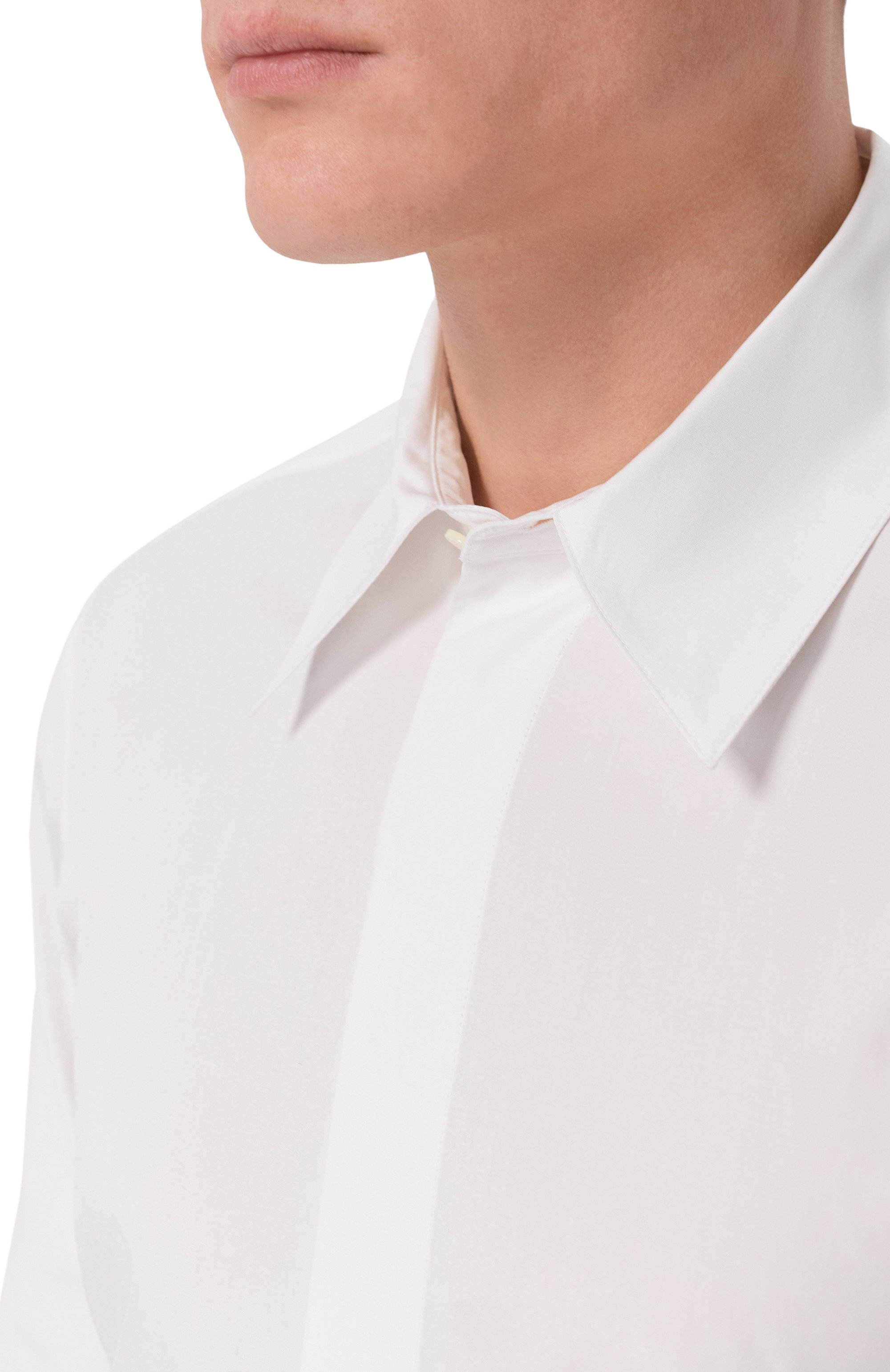 Хлопковая рубашка JIL SANDER, арт. J22DL0350-J45001, фото 5