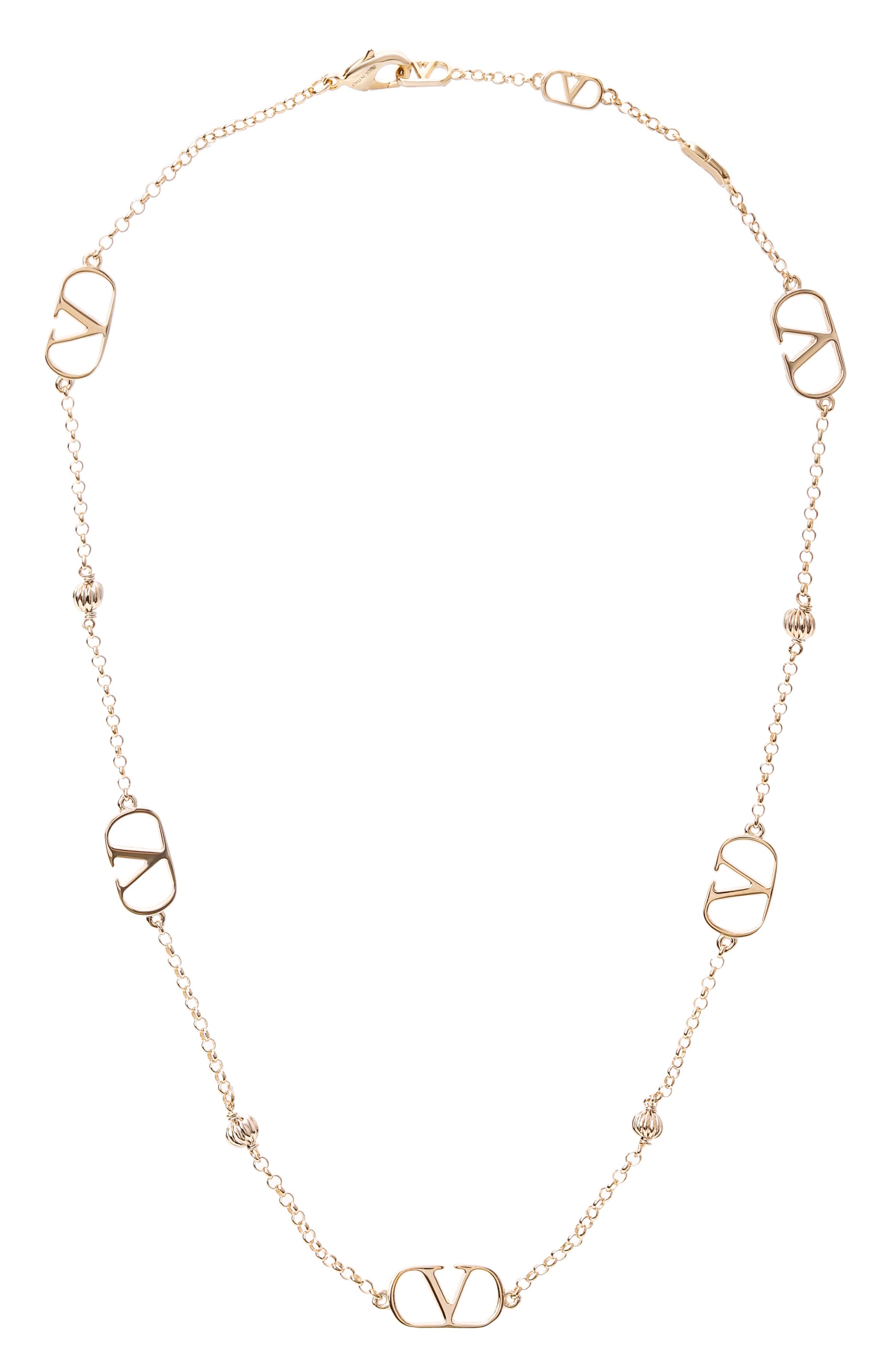 Колье vlogo signature VALENTINO, арт. 8W2J0X82/MET, фото 1