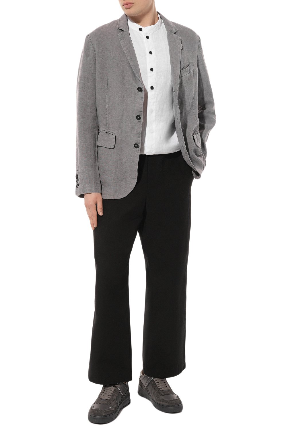 Льняная рубашка HANNES ROETHER, арт. T029GS.608, фото 2