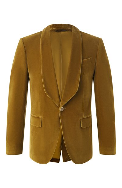 Мужской бархатный пиджак DOLCE & GABBANA, арт. G2U06T/FUWCU