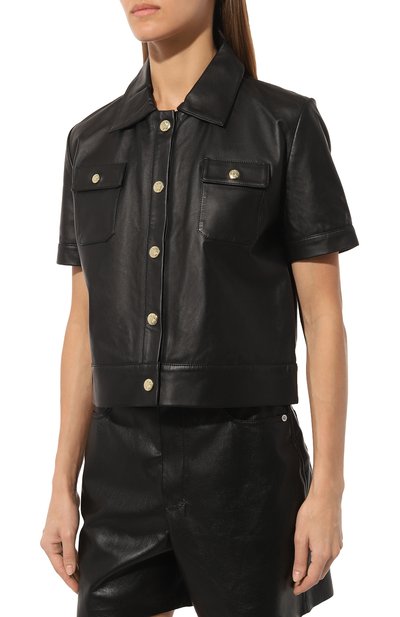 Кожаная рубашка MAX AND MOI, арт. E24VANISSA, фото 3