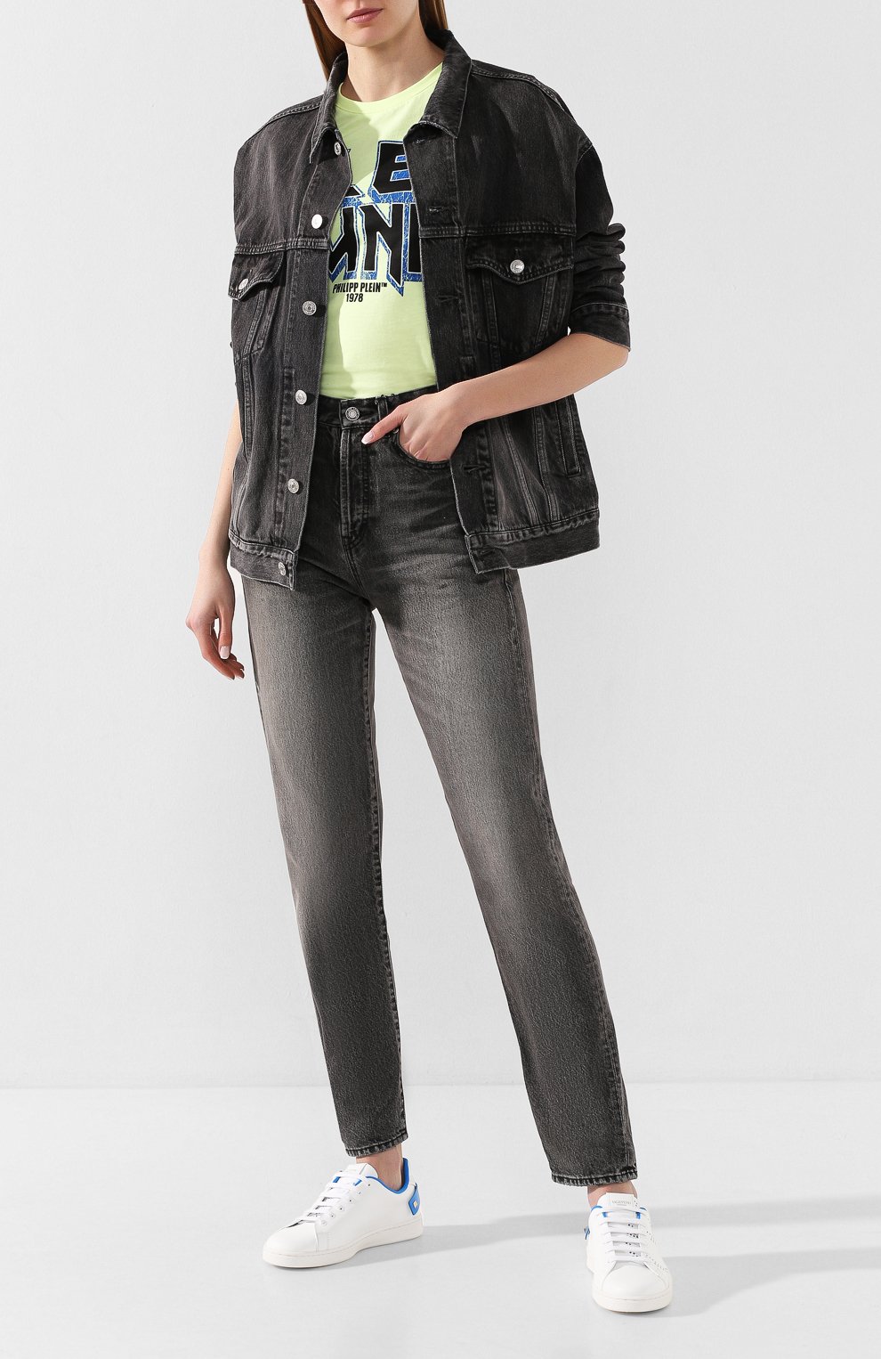 Кожаные кеды backnet VALENTINO, арт. TW0S0M20/MSS, фото 2