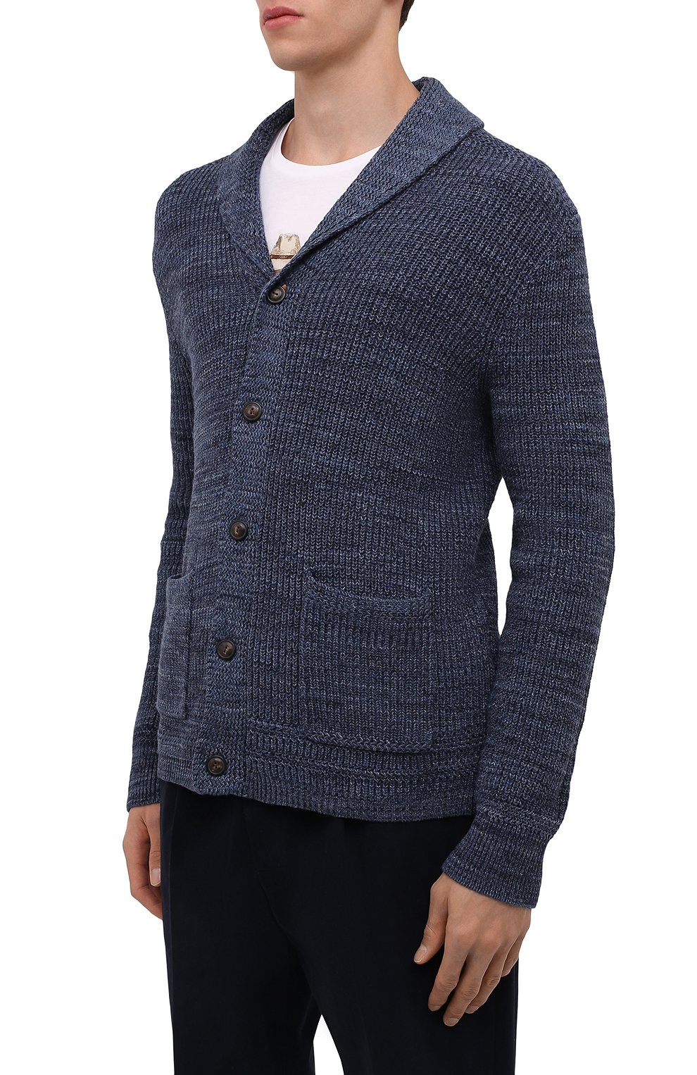 Хлопковый кардиган POLO RALPH LAUREN, арт. 710729390, фото 3