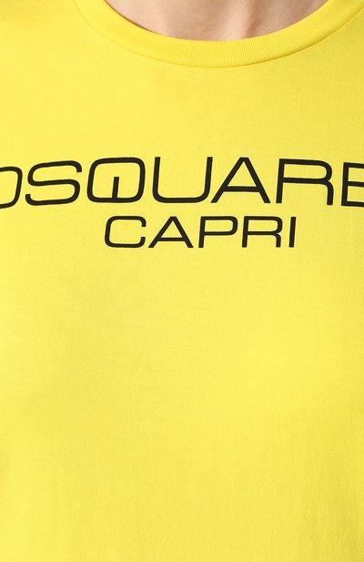 Хлопковая футболка DSQUARED2,  арт. S75GD0098/S22844, фото 5