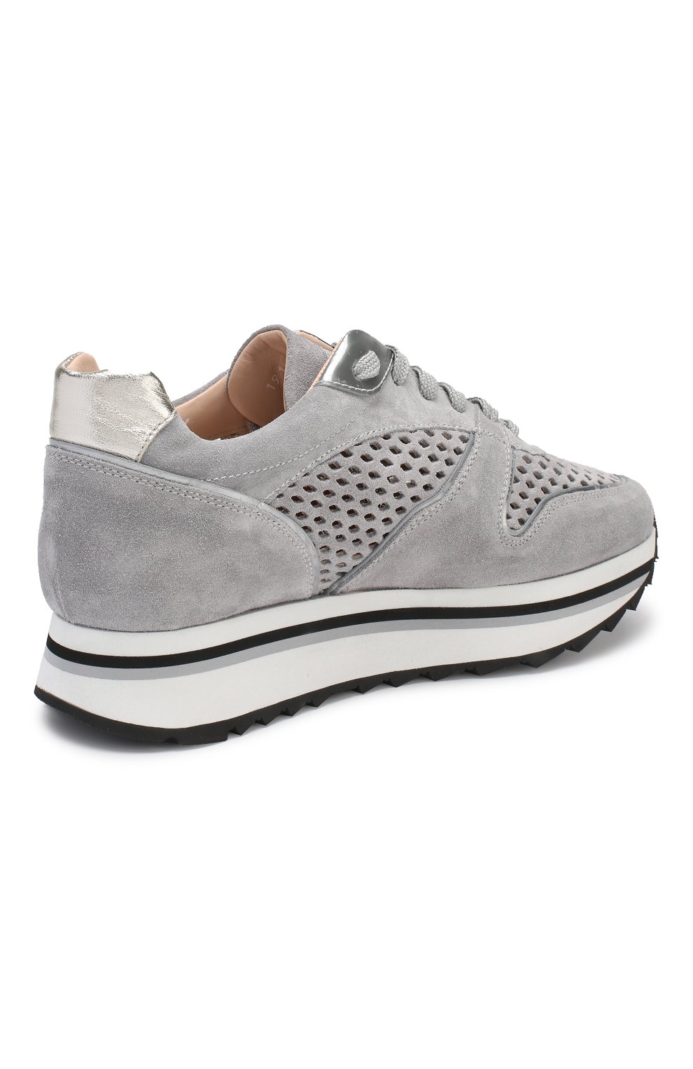 Замшевые кроссовки PERTINI, арт. 191W15722C1, фото 4