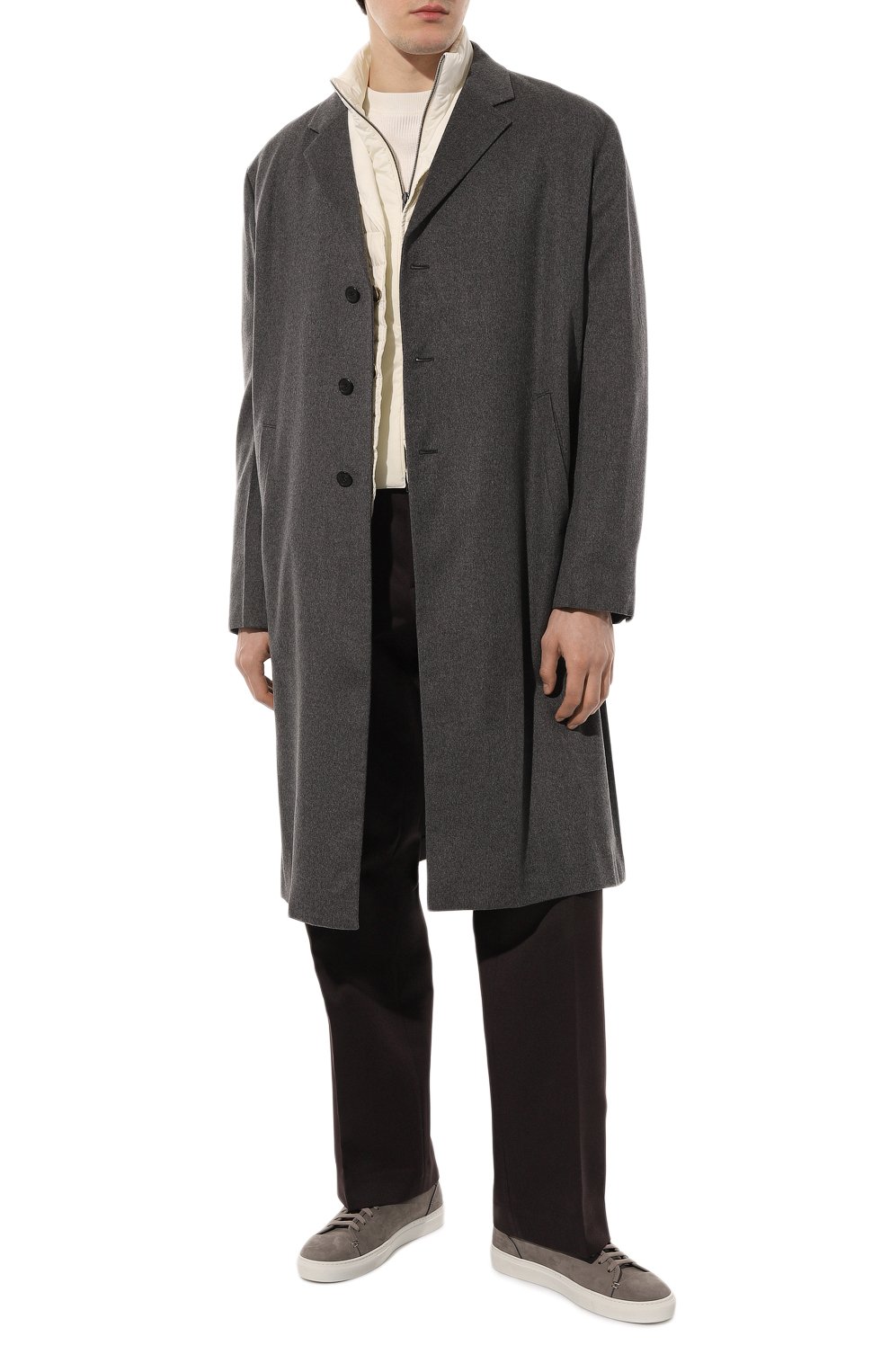 Кеды из нубука CORNELIANI, арт. 91TM66-3120974, фото 2