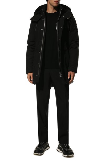 Пуховая парка MOOSE KNUCKLES черного цвета по цене 120000 руб., арт. M39MP261N, фото 2 Пуховая парка MOOSE KNUCKLES, арт. M39MP261N, фото 2