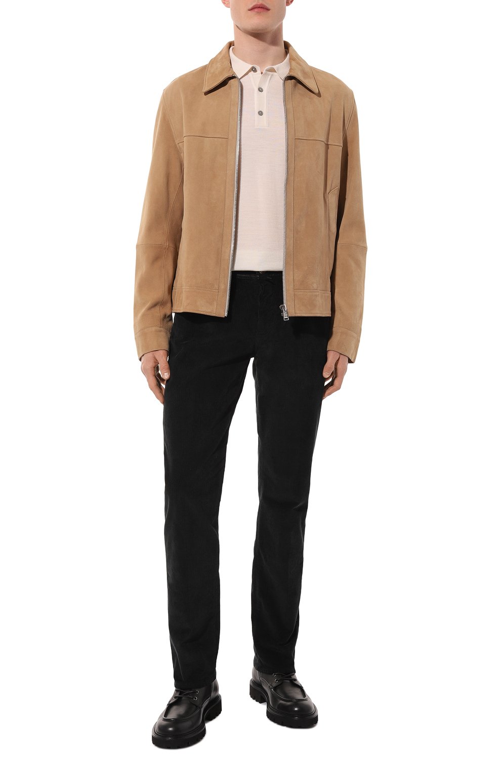 Шерстяное поло BOSS, арт. 50476355, фото 2