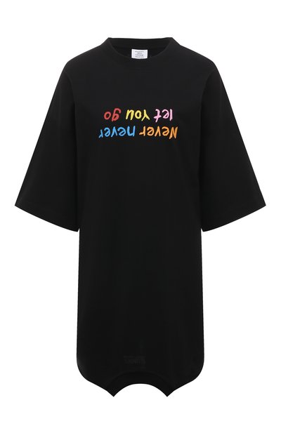 Женская хлопковая футболка VETEMENTS, арт. UE54TR480B