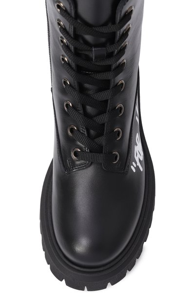 Кожаные ботинки OFF-WHITE, арт. 0GID002F25LEA0011001/34-38, фото 4
