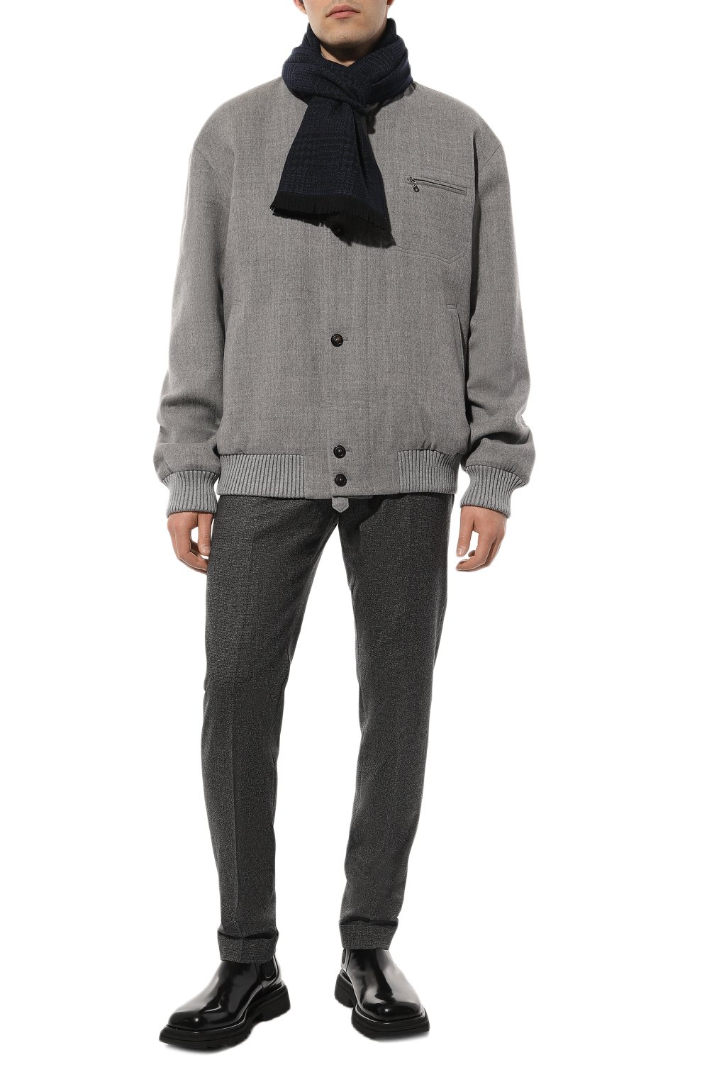 Шерстяной шарф CANALI, арт. 06/TF00276, фото 2