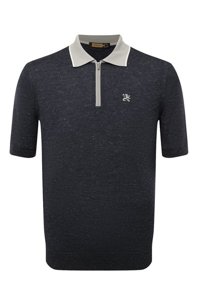 Мужская поло из шелка и кашемира ZILLI, арт. MBZ-PZ142-SAFA1/MC01