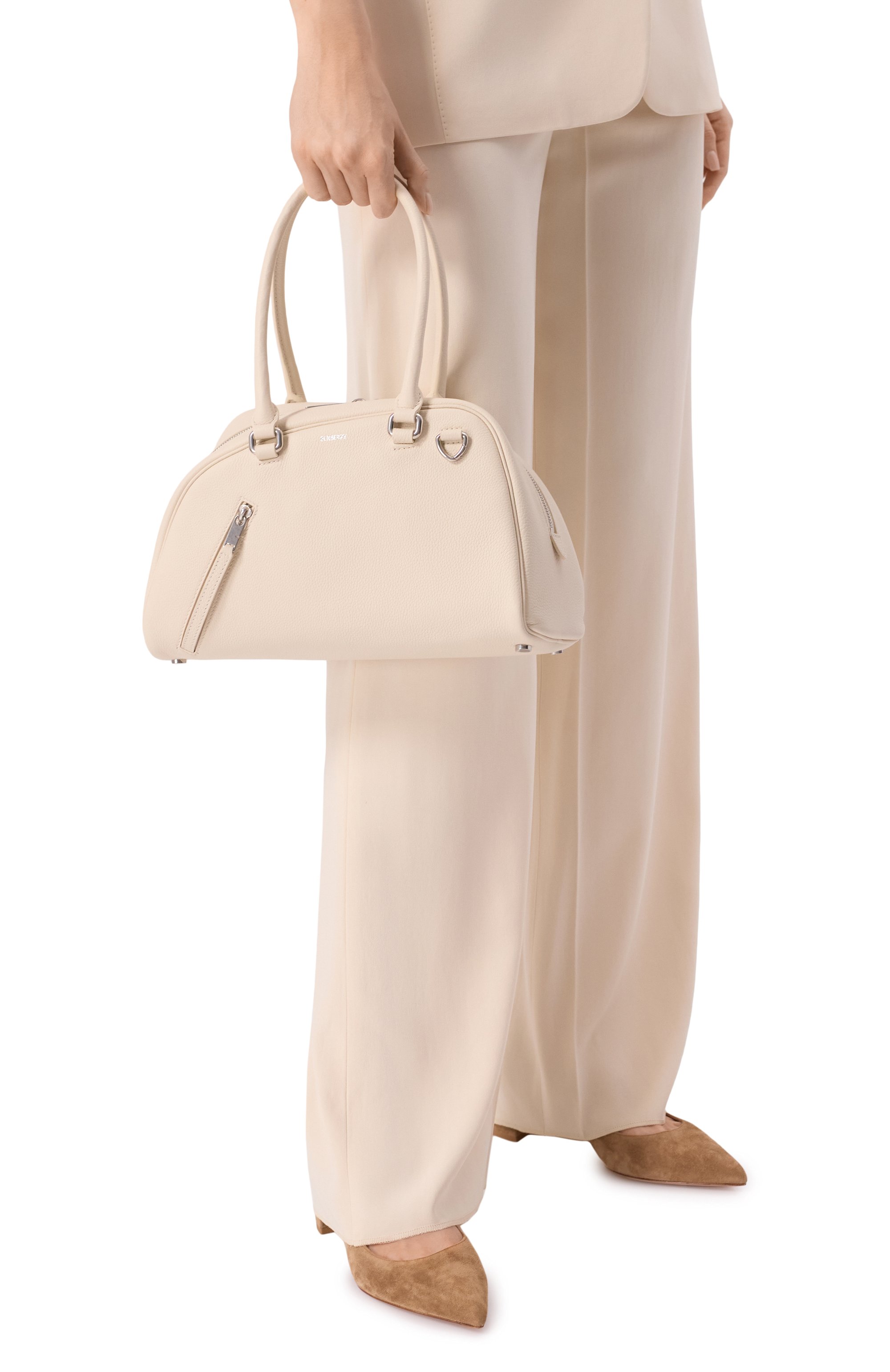 Сумка shield twin small BURBERRY кремового цвета по цене 289000 руб., арт. 8102180, фото 2 Сумка shield twin small BURBERRY, арт. 8102180, фото 2