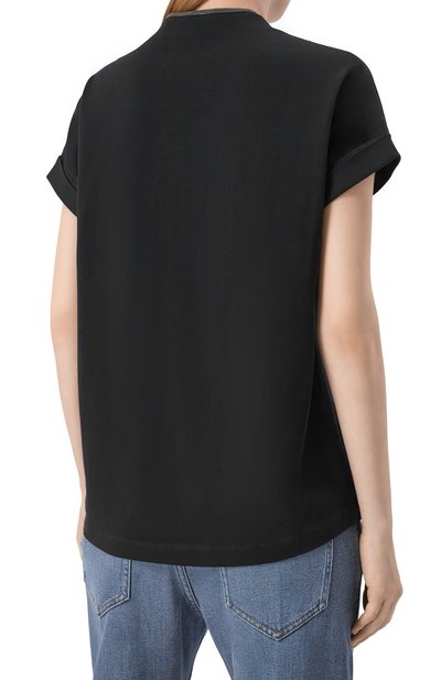 Хлопковый топ BRUNELLO CUCINELLI, арт. M0T18BD222, фото 4