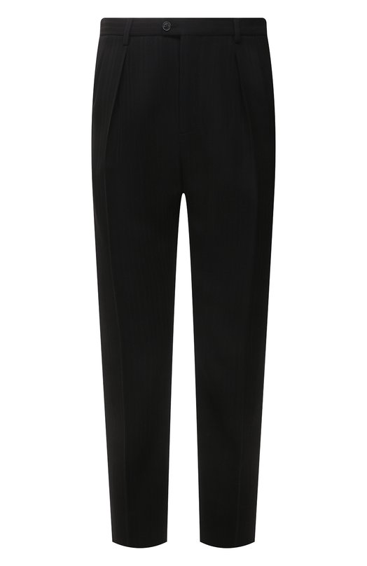 

Шерстяные брюки Saint Laurent, Чёрный