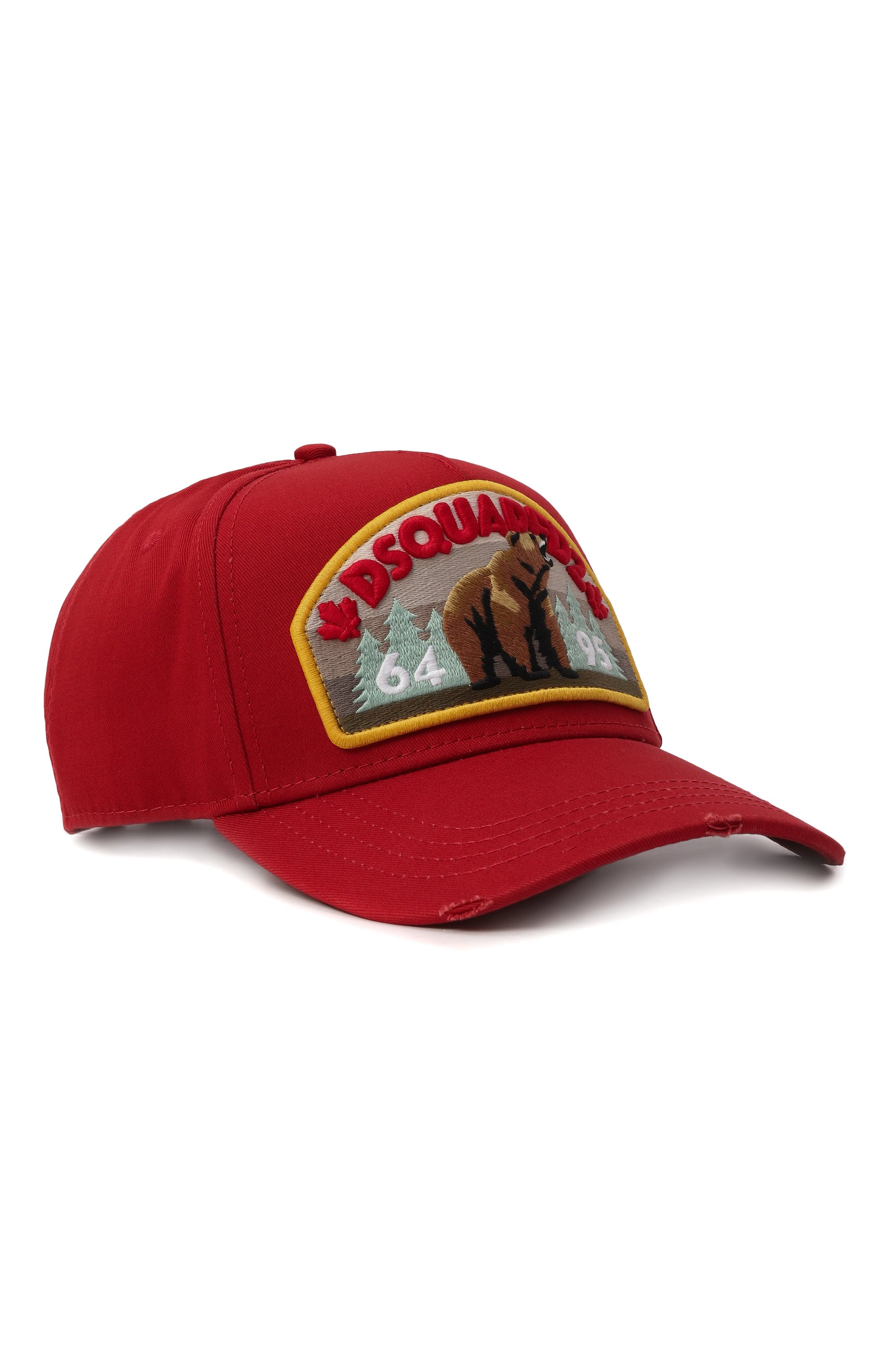 Хлопковая бейсболка DSQUARED2, арт. BCM0875/05C00001, фото 1