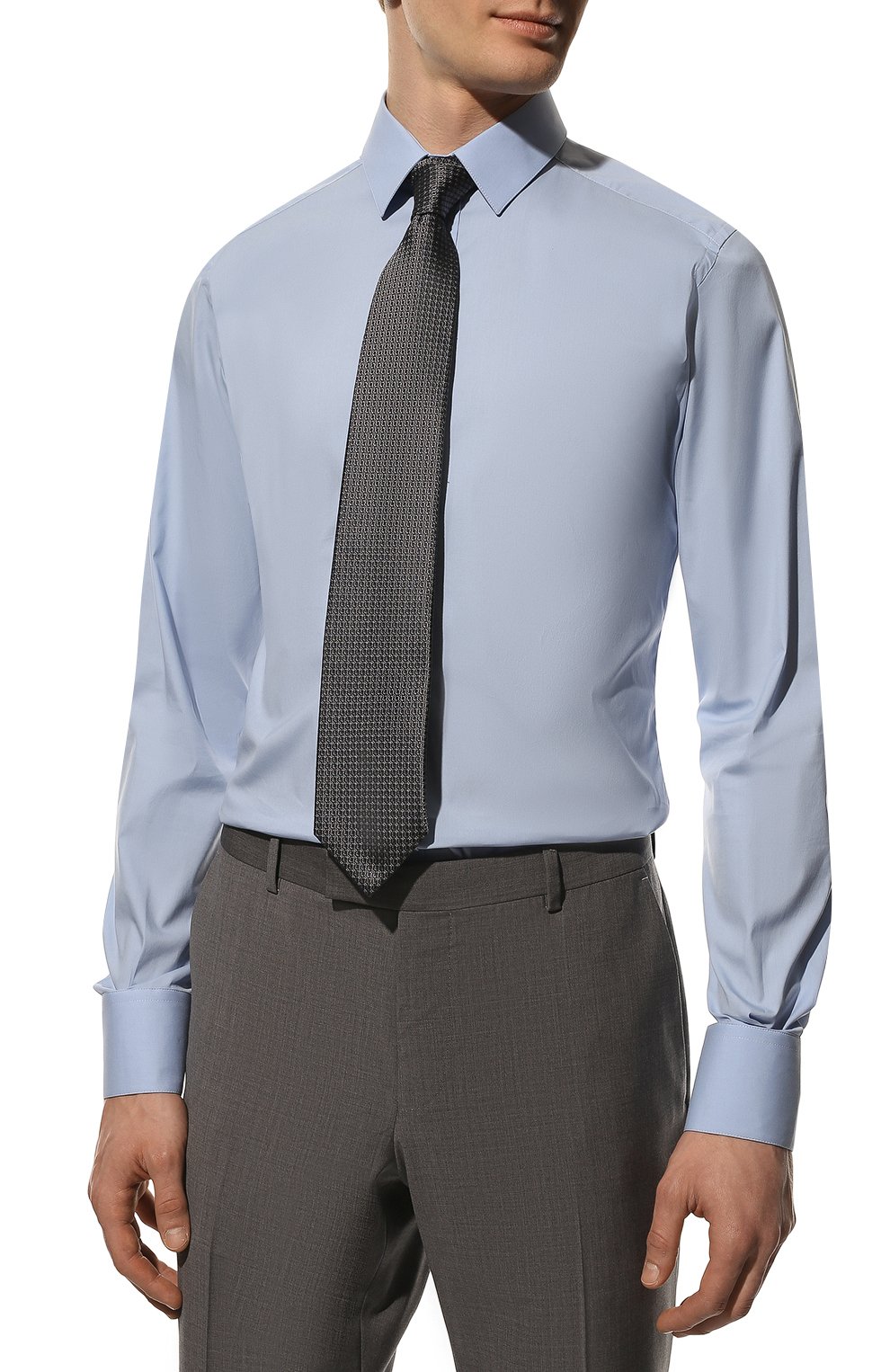 Хлопковая сорочка DOLCE & GABBANA, арт. G5EJ0T/FUMRY, фото 4