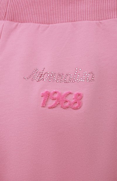 Хлопковые джоггеры MONNALISA, арт. 170406, фото 3