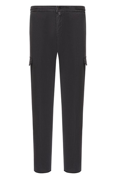 Мужские брюки-карго из лиоцелла KITON, арт. UPLACTK0606H03