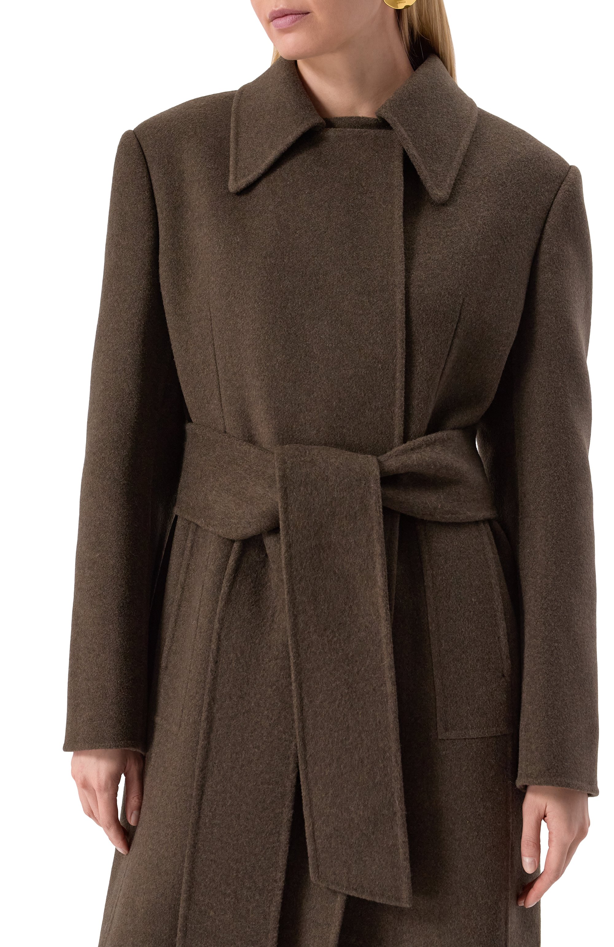 Шерстяное пальто KHAITE, арт. 7121547/LEA, фото 5