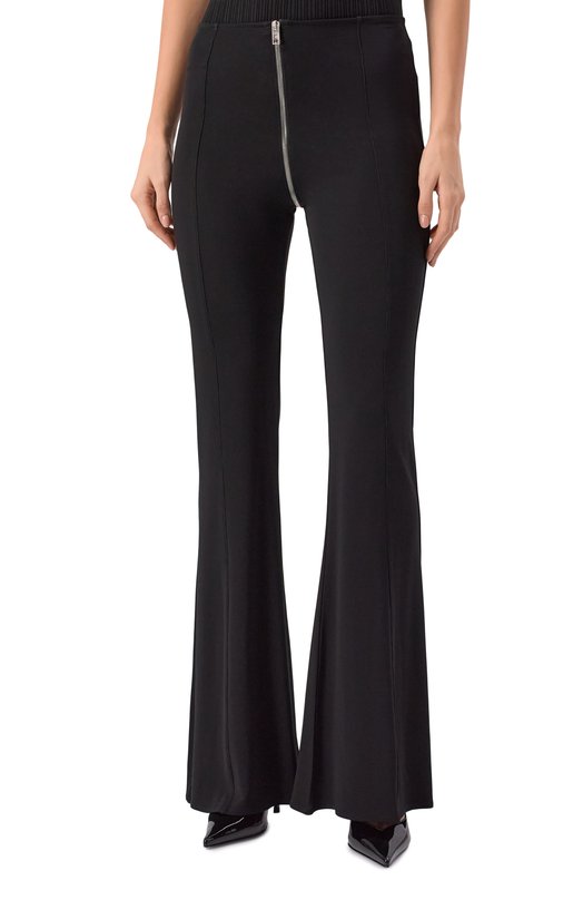 Брюки из вискозы Alexander Wang 1CC1264967 Чёрный  1CC1264967 Фото 3