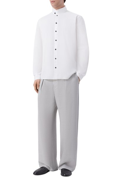 Хлопковая рубашка HANNES ROETHER, арт. MIL29SKE.3030, фото 2