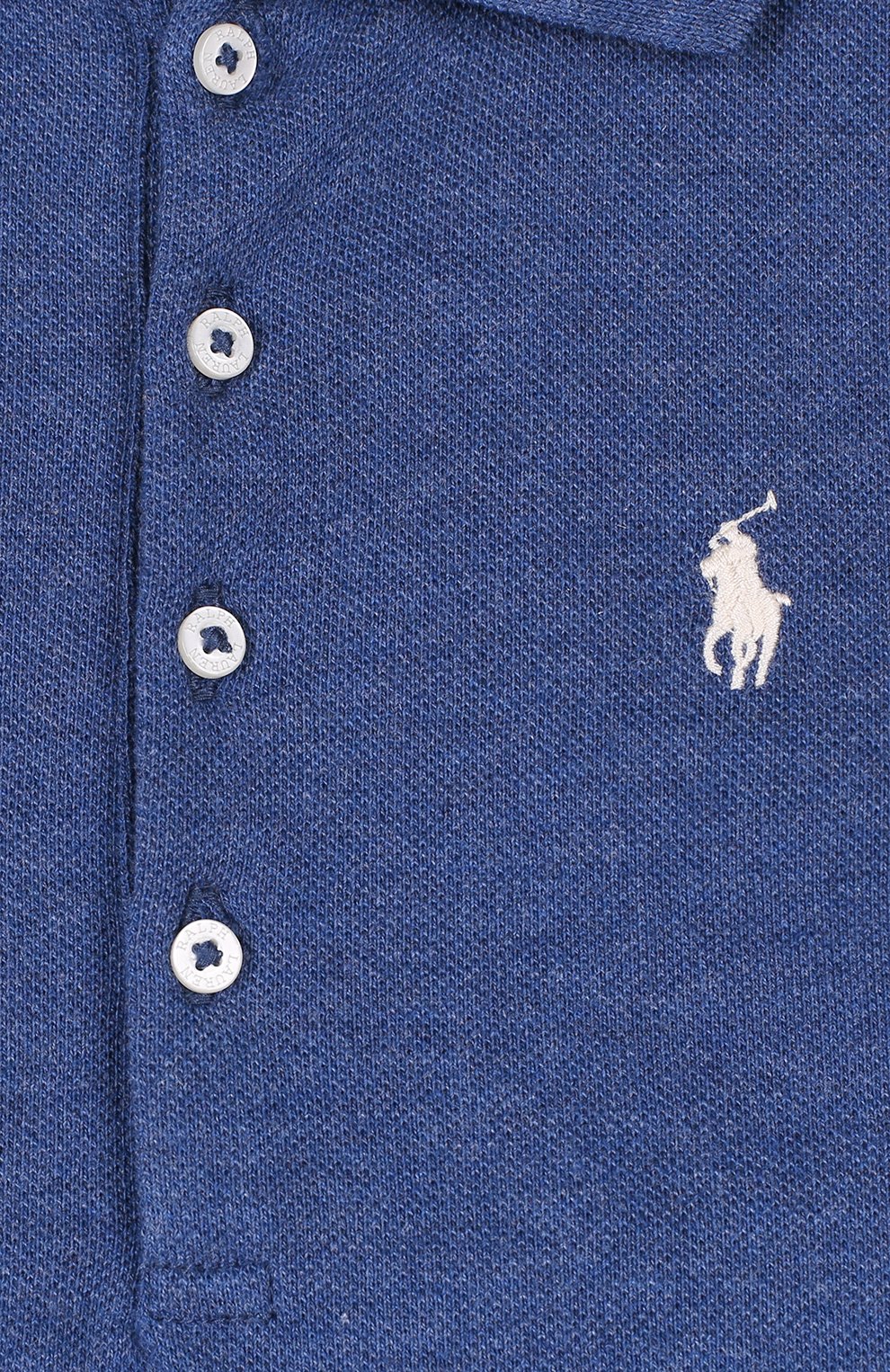 Хлопковое поло с принтом POLO RALPH LAUREN, арт. 313694731, фото 3