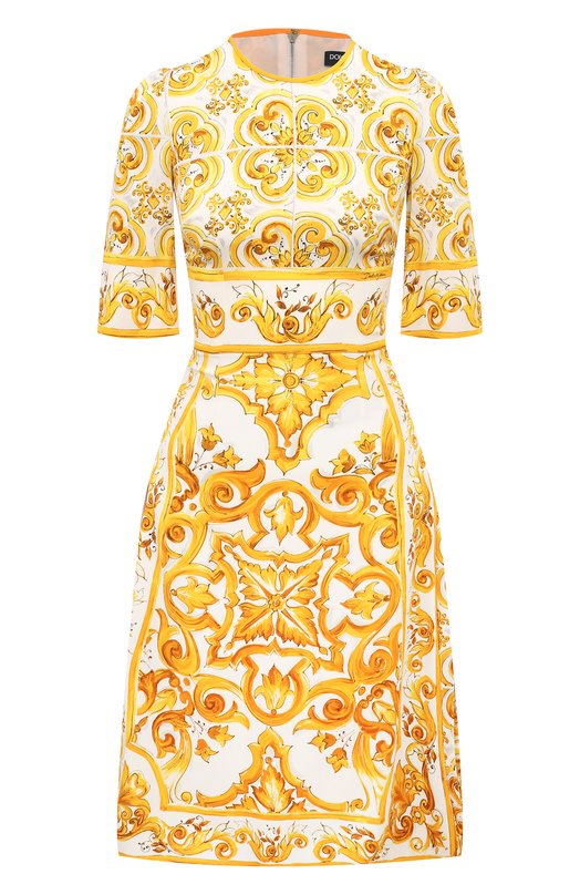 Шелковое платье Dolce & Gabbana