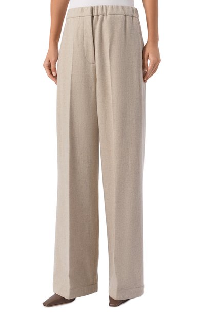 Шерстяные брюки JIL SANDER, арт. J40KA0275/J40182, фото 3