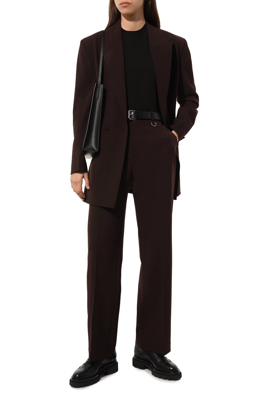 Кожаные оксфорды SANTONI, арт. WUEG71072G0MNLGA, фото 2