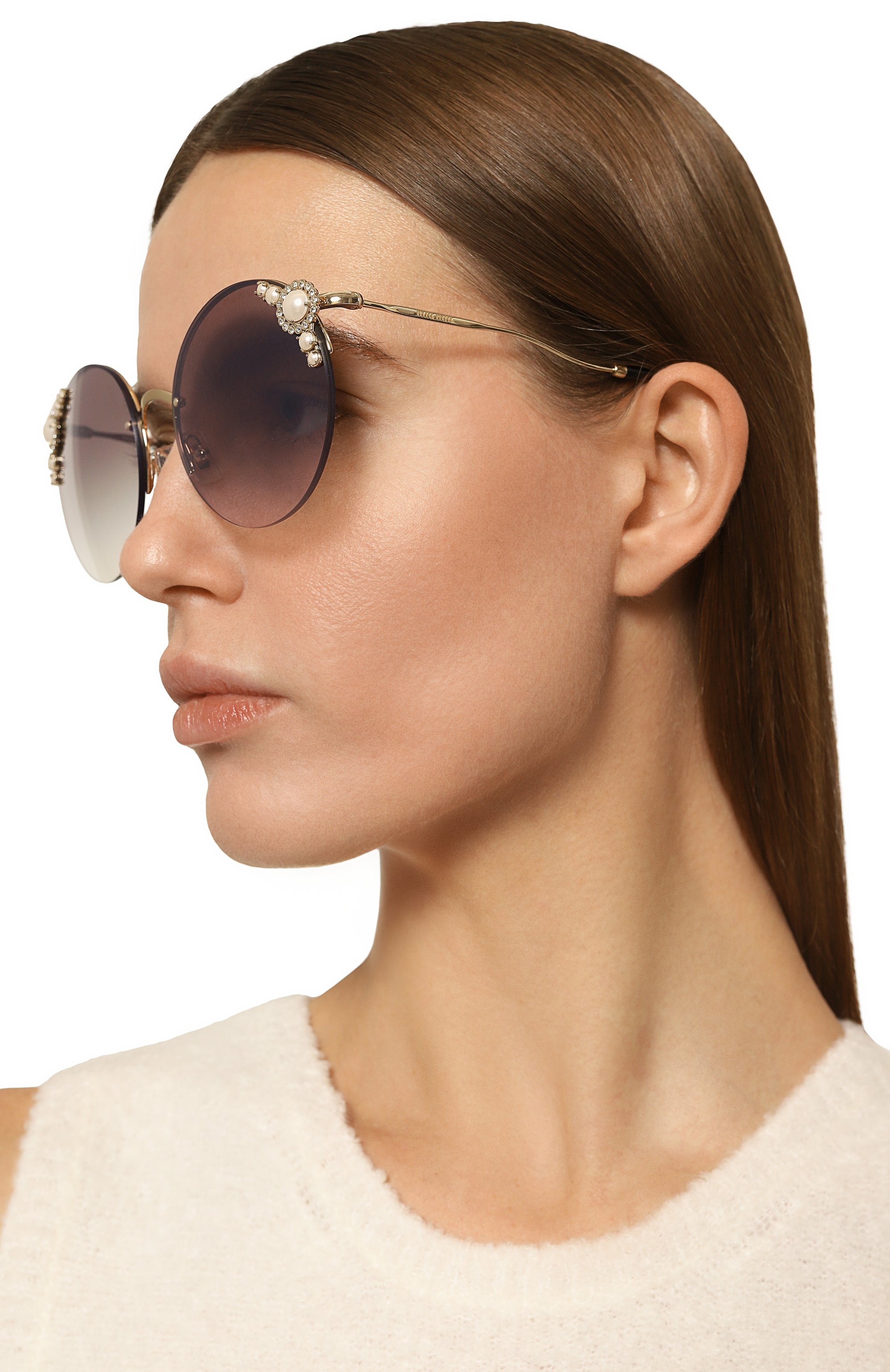 Солнцезащитные очки MIU MIU, арт. SMU52T-EVW7-F05O0, фото 2