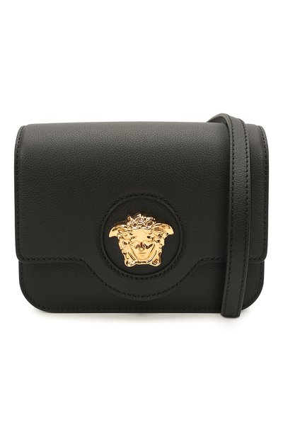 Сумка la medusa small VERSACE черного цвета по цене 174500 руб., арт. 1001263/DVIT2T, фото 5 Сумка la medusa small VERSACE, арт. 1001263/DVIT2T, фото 5