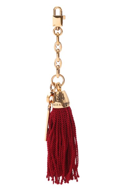 Брелок DOLCE & GABBANA бордового цвета по цене 69950 руб., арт. BI3488/A0505, фото 2 Брелок DOLCE & GABBANA, арт. BI3488/A0505, фото 2