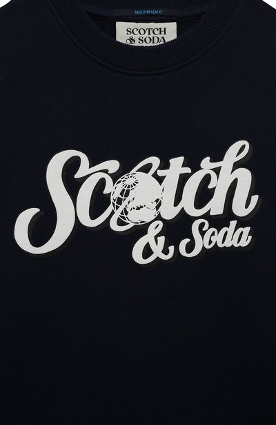Хлопковый свитшот SCOTCH AND SODA, арт. 167563-22-FWBM-D40, фото 3