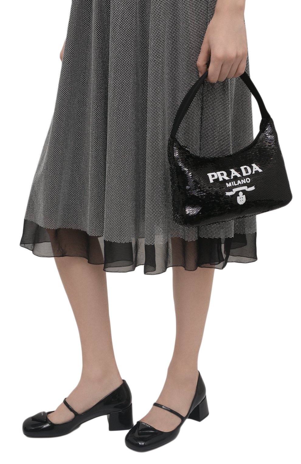 Кожаные туфли PRADA, арт. 1I768M-069-F0002-045, фото 3