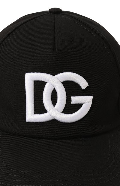 Хлопковая бейсболка DOLCE & GABBANA, арт. GH706Z/GF654, фото 4