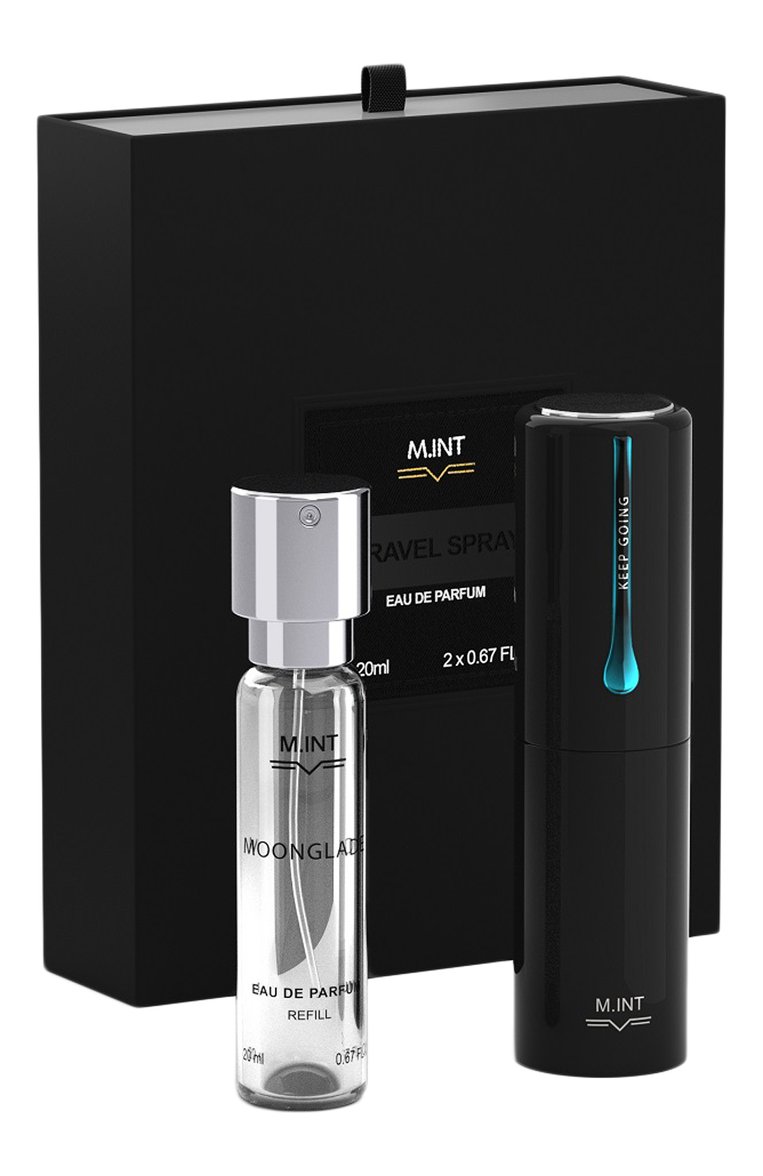 Дорожный набор moonglade (2x20ml) M.INT бесцветного цвета, арт. 3760344210073 | Фото 2 (Региональные ограничения белый список (Axapta Mercury): Не проставлено; Косметика кросс-кт: Парфюмерия У; Нос: Не проставлено; Ограничения доставки: flammable)