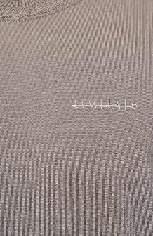 Хлопковая футболка Limitato Серый, фото 5