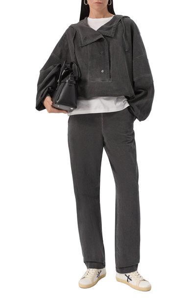 Хлопковые брюки RUBAN серого цвета по цене 40630 руб., арт. RSS25-16.3.62.4, фото 2 Хлопковые брюки RUBAN, арт. RSS25-16.3.62.4, фото 2