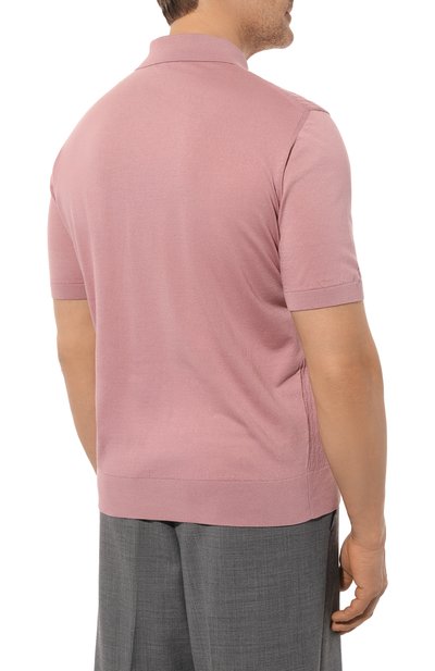 Поло из шелка и хлопка STEFANO RICCI, арт. K818066P31/F24171, фото 4