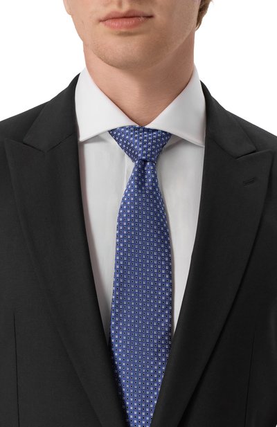 Шелковый галстук CANALI, арт. 18/HJ04334, фото 2