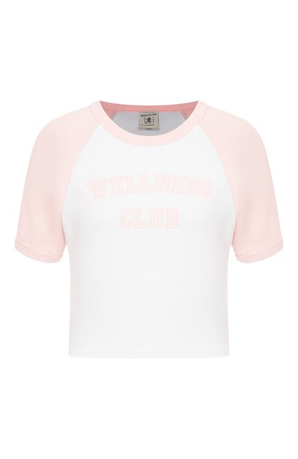 Женская хлопковая футболка SPORTY AND RICH, арт. T0084620010WH55