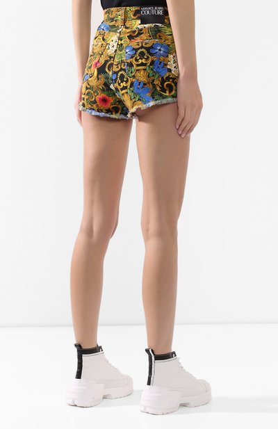 Джинсовые шорты VERSACE JEANS COUTURE, арт. A3HVA180-VDP508/SM522, фото 4