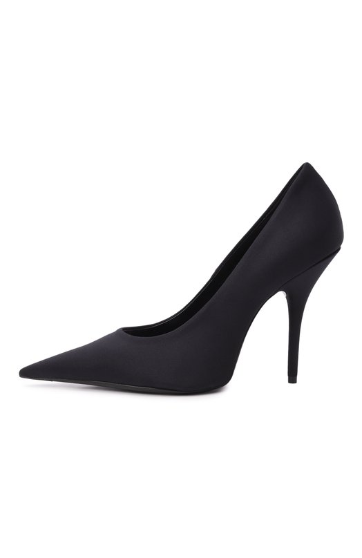 Текстильные туфли Knife 110 Balenciaga 719907/W2ES0 Чёрный  719907/W2ES0 Фото 4