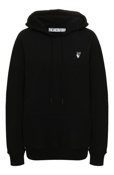 Женский хлопковое худи OFF-WHITE, арт. 0WBB035T20FLE0011001