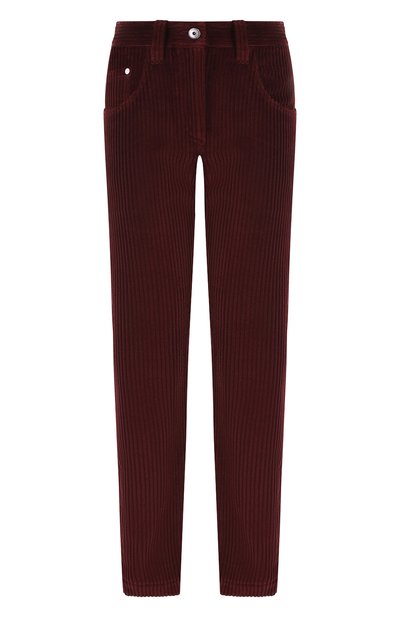 Женские вельветовые брюки BRUNELLO CUCINELLI, арт. MA107P6846