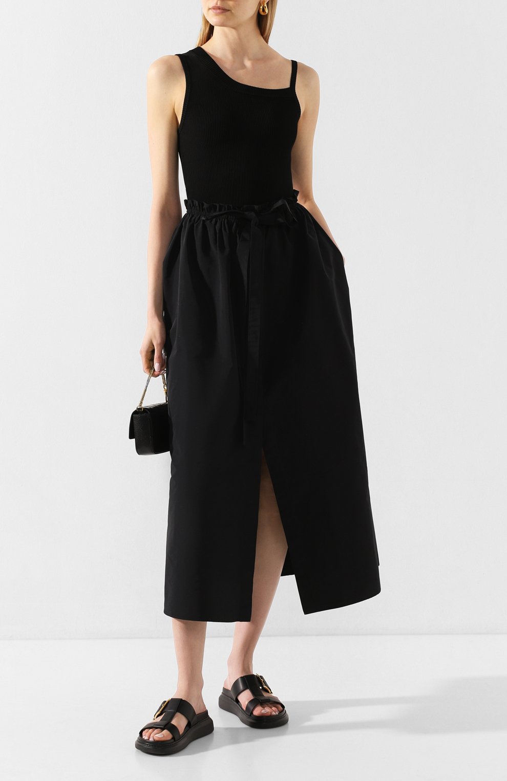 Юбка GIVENCHY черного цвета по цене 135500 руб., арт. BW40DU12UL, фото 2 Юбка GIVENCHY, арт. BW40DU12UL, фото 2
