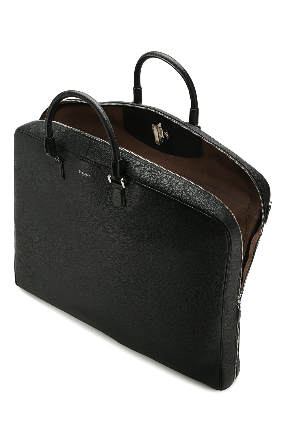 Кожаная дорожная сумка SERAPIAN, арт. SCACHMTR7077M55A, фото 4