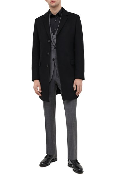 Пальто из шерсти и кашемира HUGO, арт. 50438437, фото 2