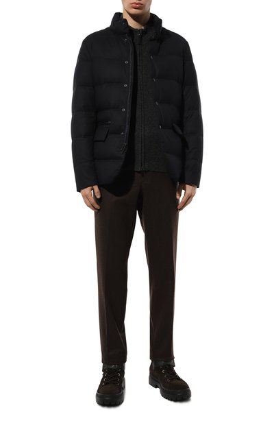 Замшевые ботинки chesa alpina BOGNER темно-коричневого цвета по цене 47200 руб., арт. 12442812, фото 2 Замшевые ботинки chesa alpina BOGNER, арт. 12442812, фото 2